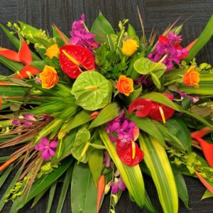 Tropical Casket Spray